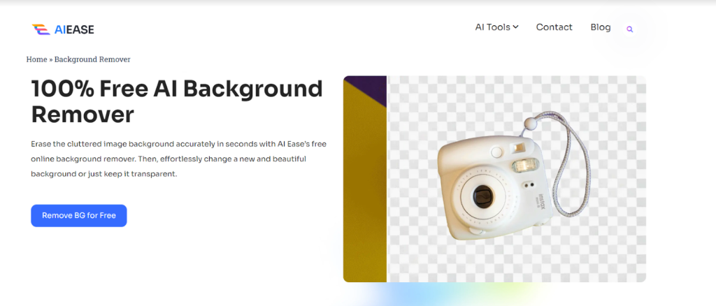 What is the Best Free AI background Remover