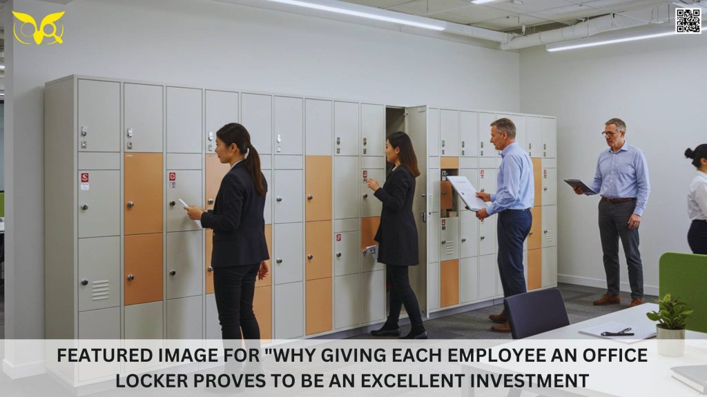 Why giving each employee an office locker proves to be an excellent investment