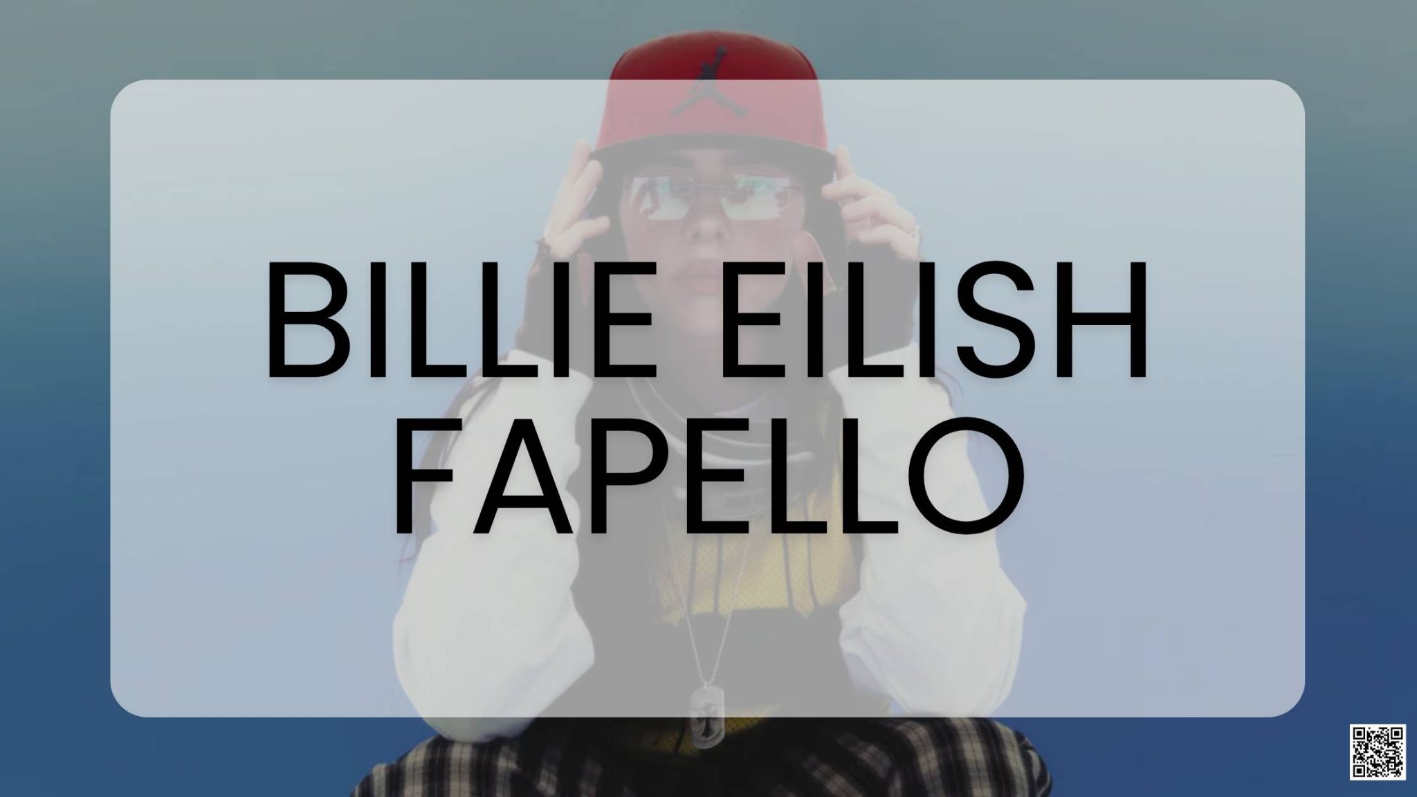 Billie Eilish on Fapello