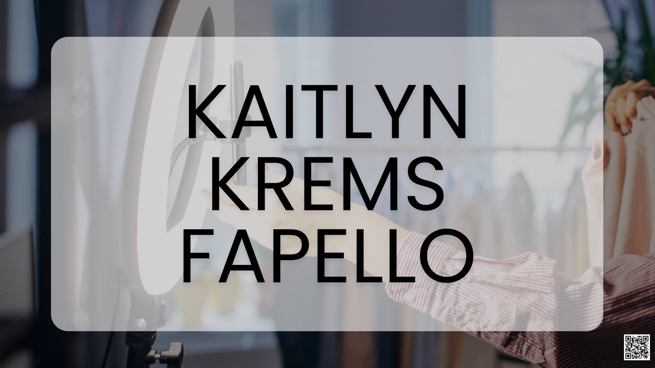 Kaitlyn Krems Fapello