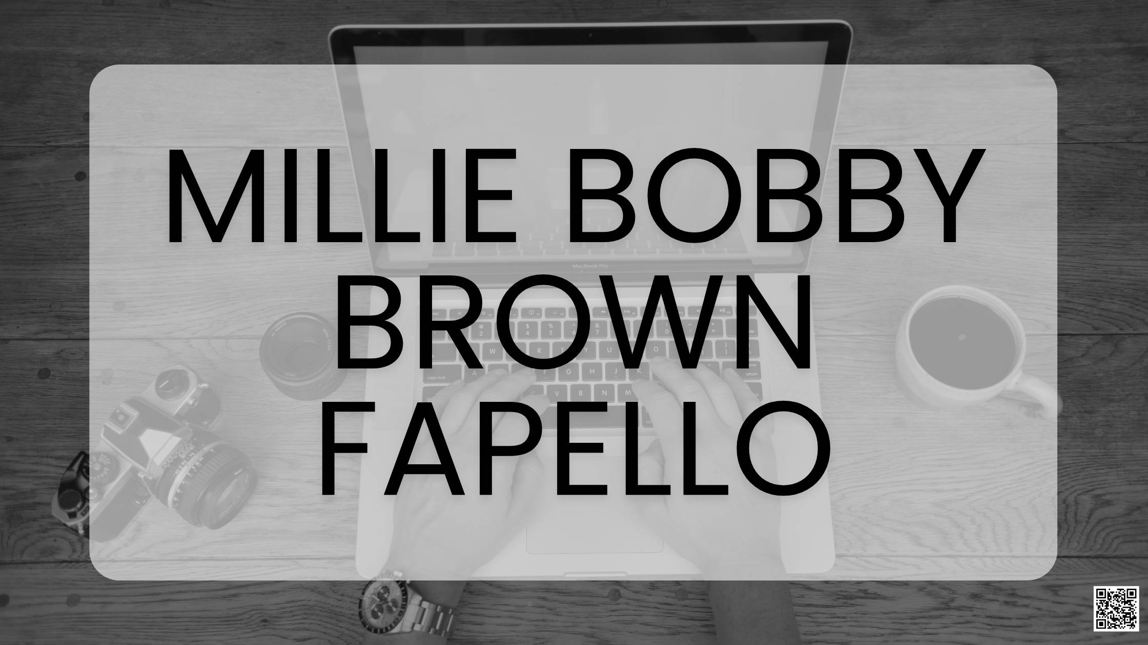 Millie Bobby Brown Fapello