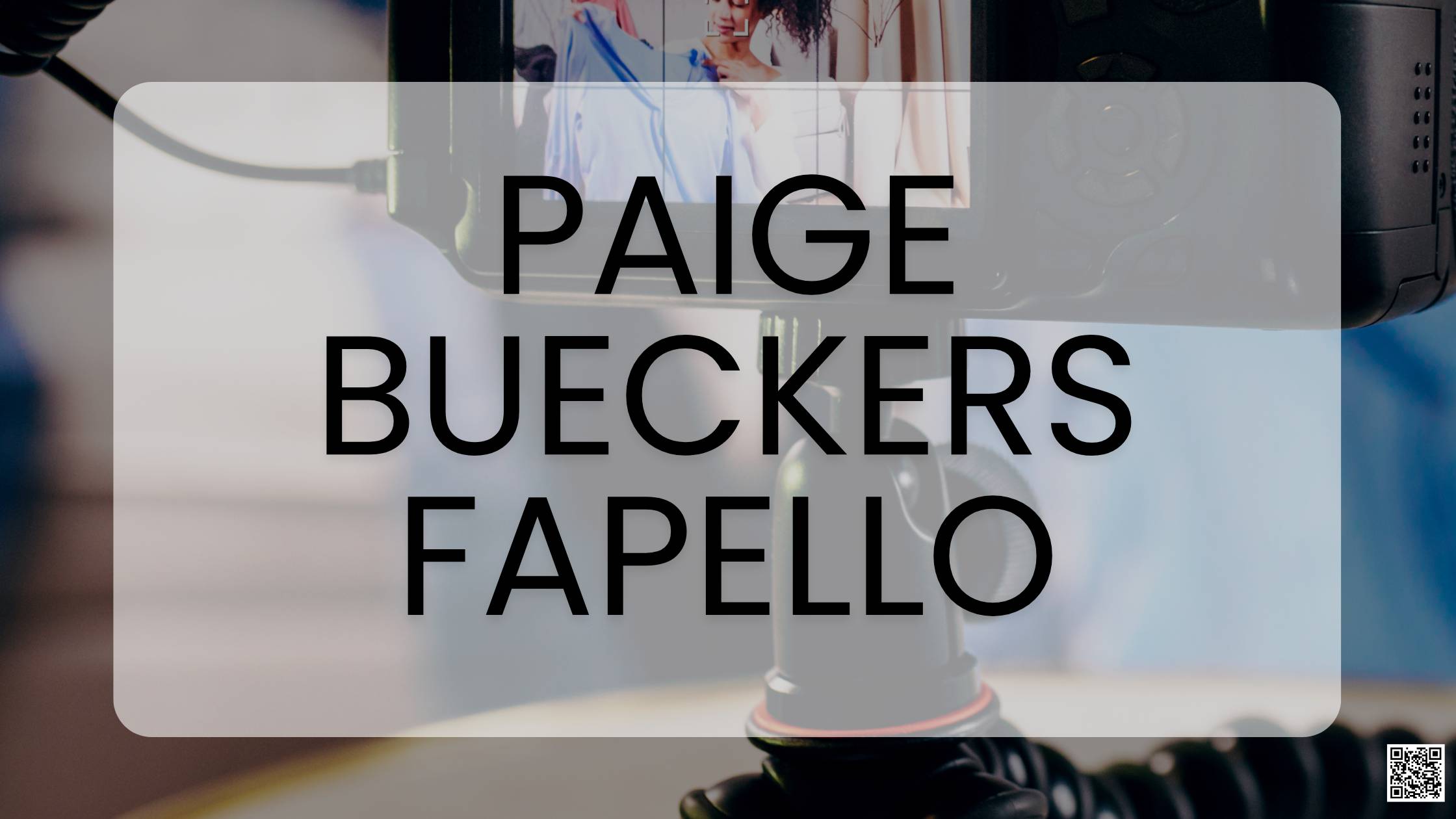 Paige Bueckers Fapello