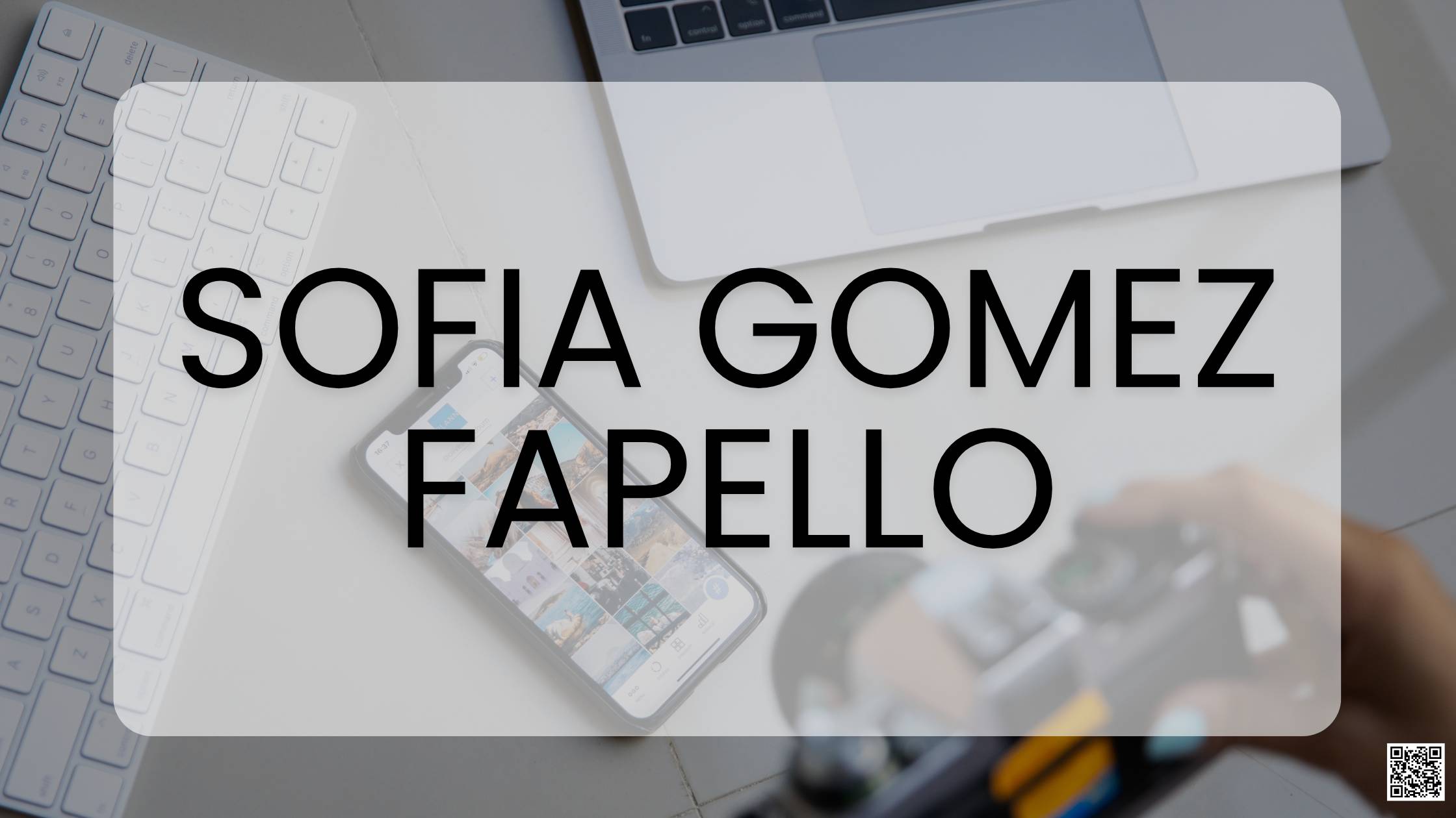 Sofia Gomez Fapello