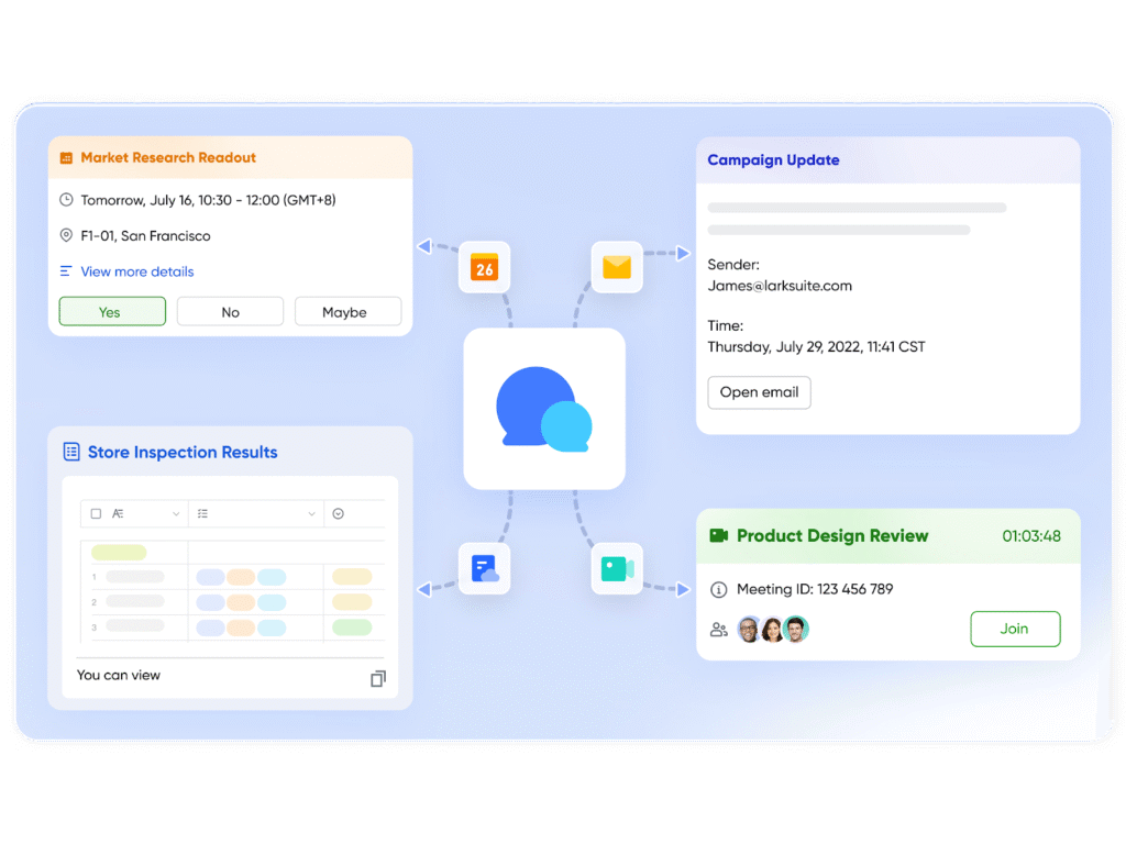 Real-time patient updates with Lark Messenger