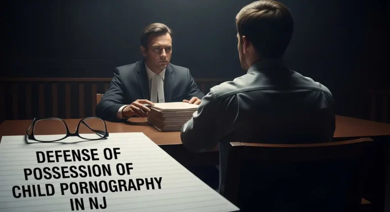 Defense of Possession of Child Pornography in NJ