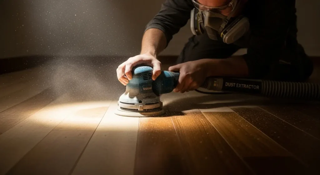 How to Avoid Dust Problems During Hardwood Floor Refinishing