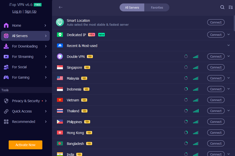 Dedicated IP for Exclusive Connection