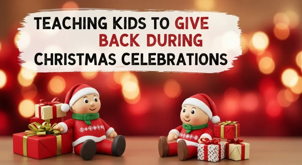 Teaching Kids to Give Back During Christmas Celebrations