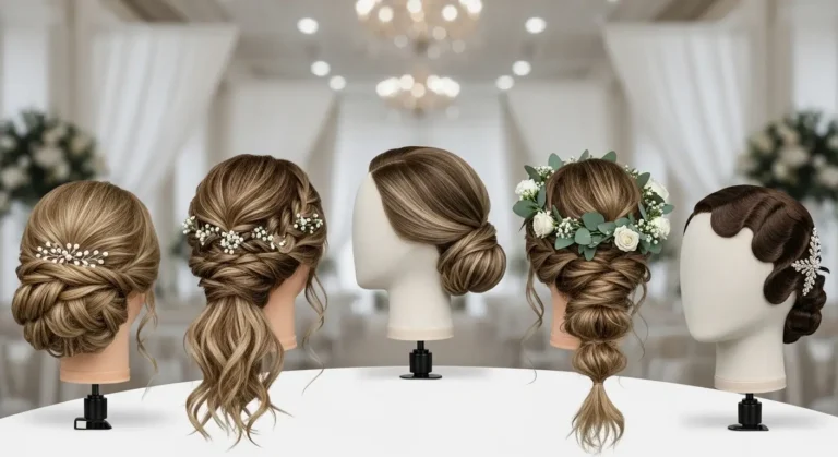 Best Hairstyles to Suit Your Wedding Gowns