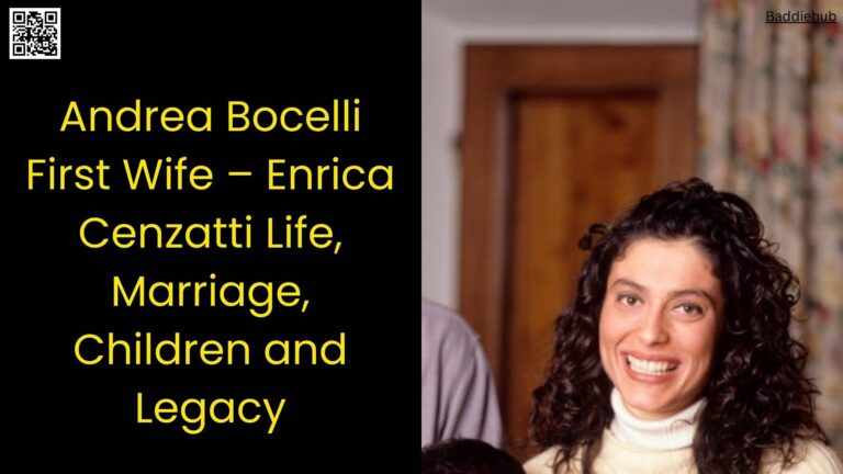 Andrea Bocelli First Wife – Enrica Cenzatti Life, Marriage, Children and Legacy