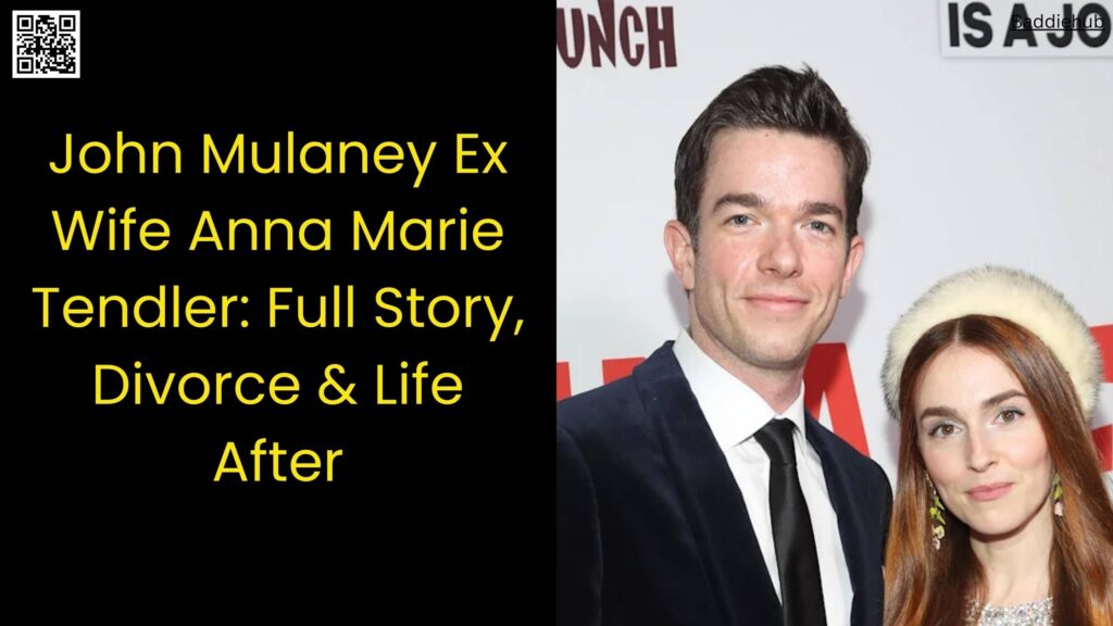 John Mulaney Ex Wife Anna Marie Tendler Full Story, Divorce & Life After