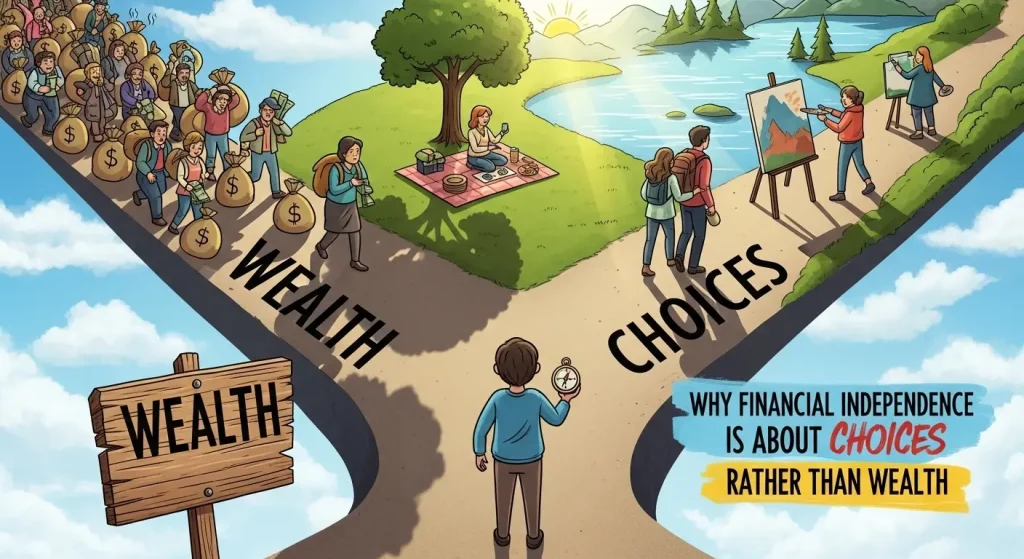 Why Financial Independence is About Choices Rather Than Wealth