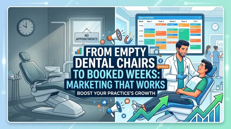 From Empty Dental Chairs to Booked Weeks: Marketing That Works