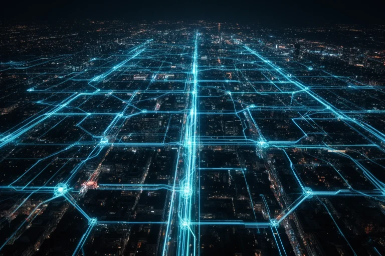 droven io cybersecurity updates 2026 digital network grid visualization