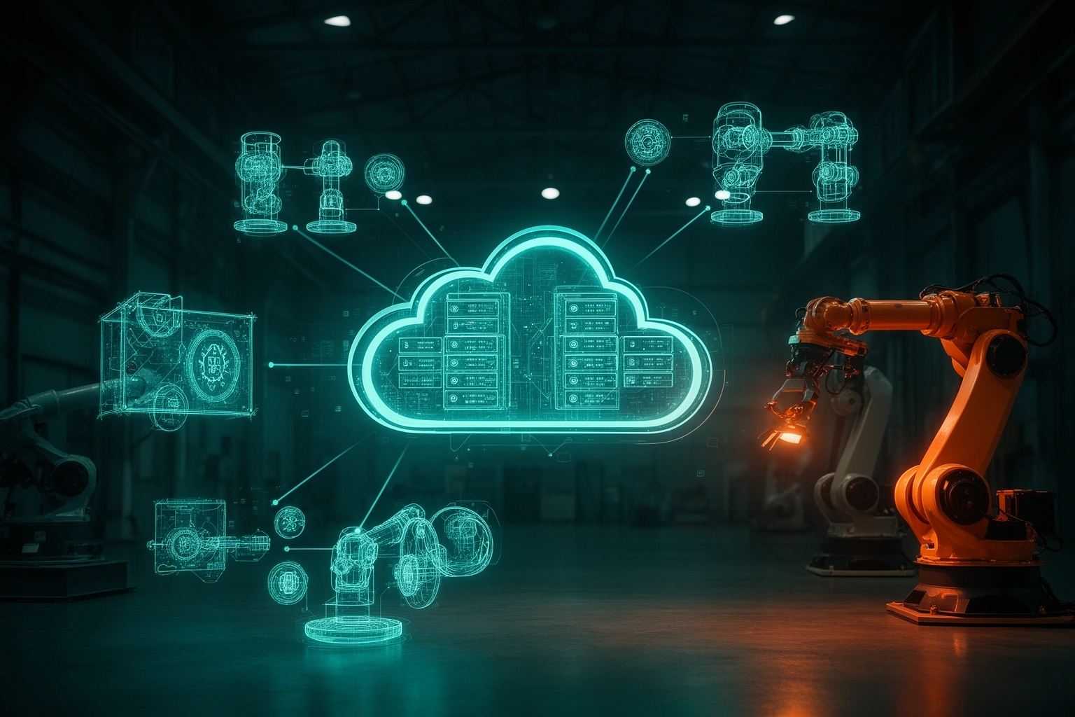cloud computing robotics automation digital twin USA future technology