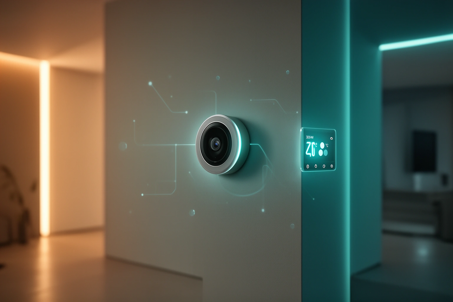 smart home automation Matter standard security camera voice assistant IoT devices 2026