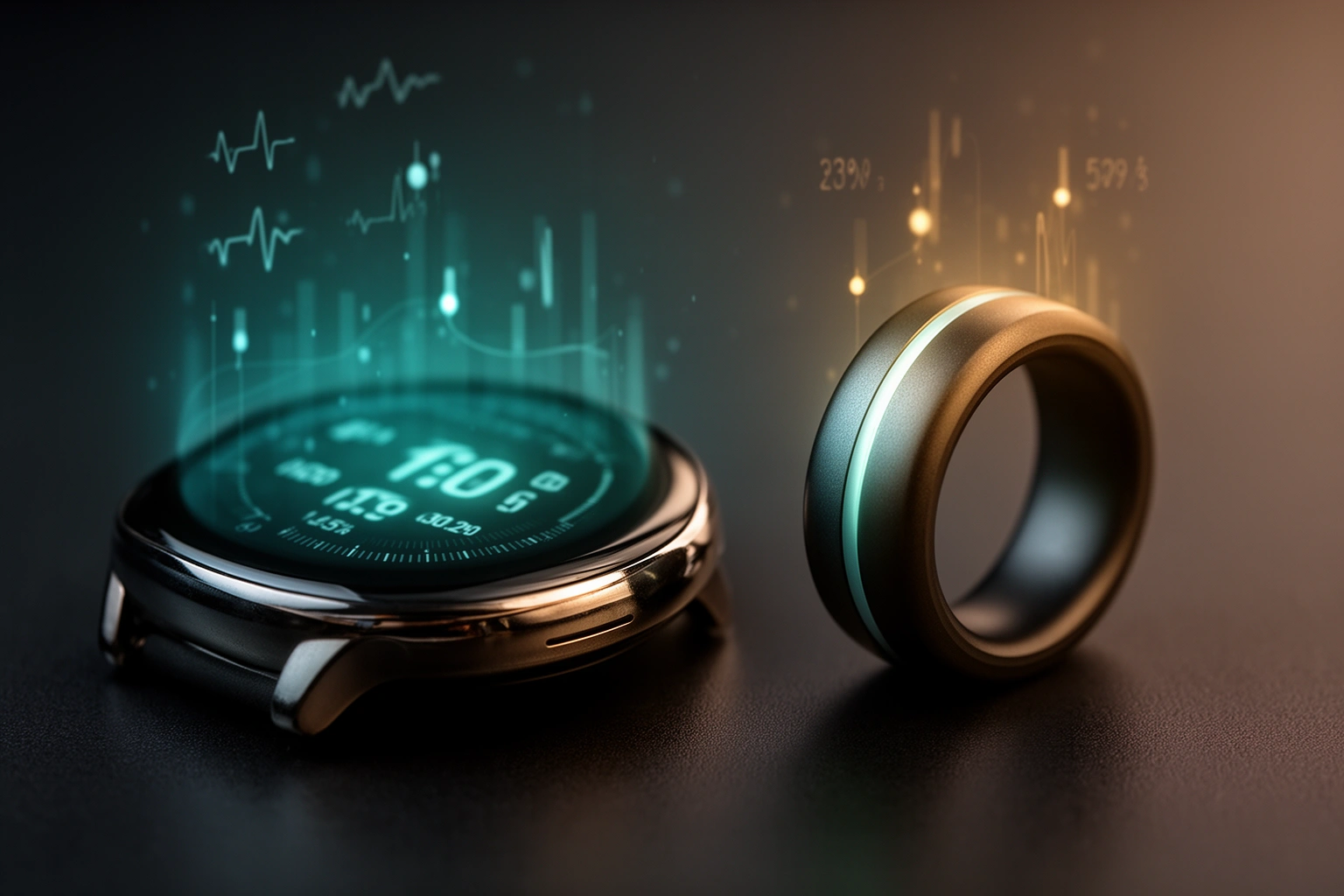 wearable health tech smartwatch ring fitness tracker cortisol stress monitoring 2026