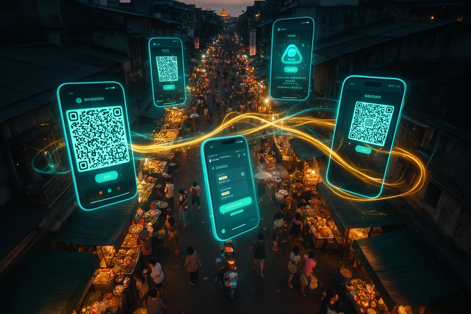fintechasia net telekom mobile wallet QR payment Asia telecom fintech convergence 2026