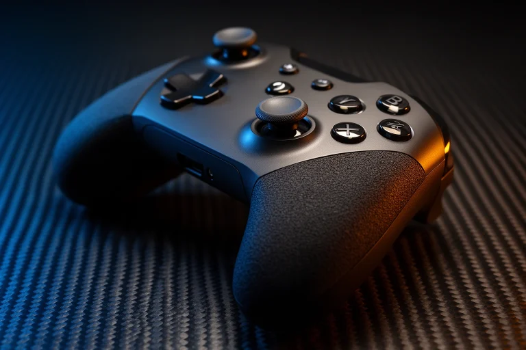 Under Growth Games UggControMan controller ergonomic gaming controller with textured grips and back paddles