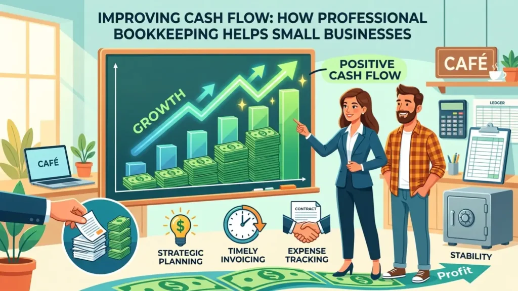 How Can Professional Bookkeeping Services Improve Cash Flow Management for Small Businesses
