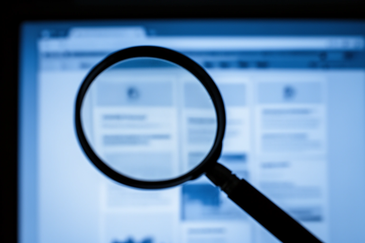Content farm fabricated keyword research warning concept