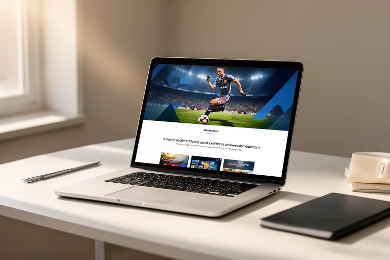 Local sports website email contact verification concept
