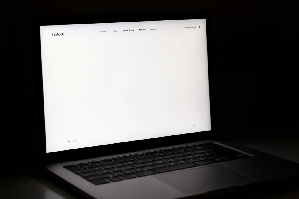 Nearly empty ecommerce website versus elaborate marketing claims