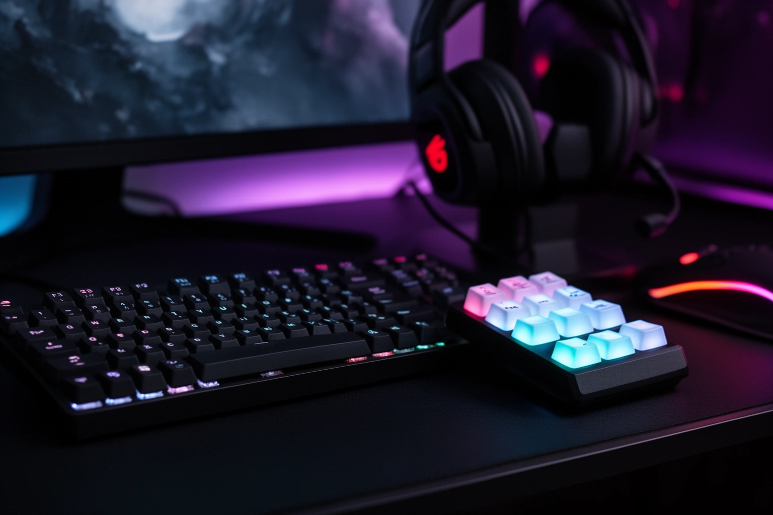 Gaming setup stream deck macro keyboard performance gear
