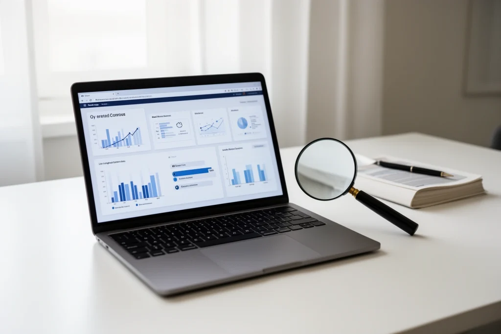Verifying a business platform before trusting investment claims