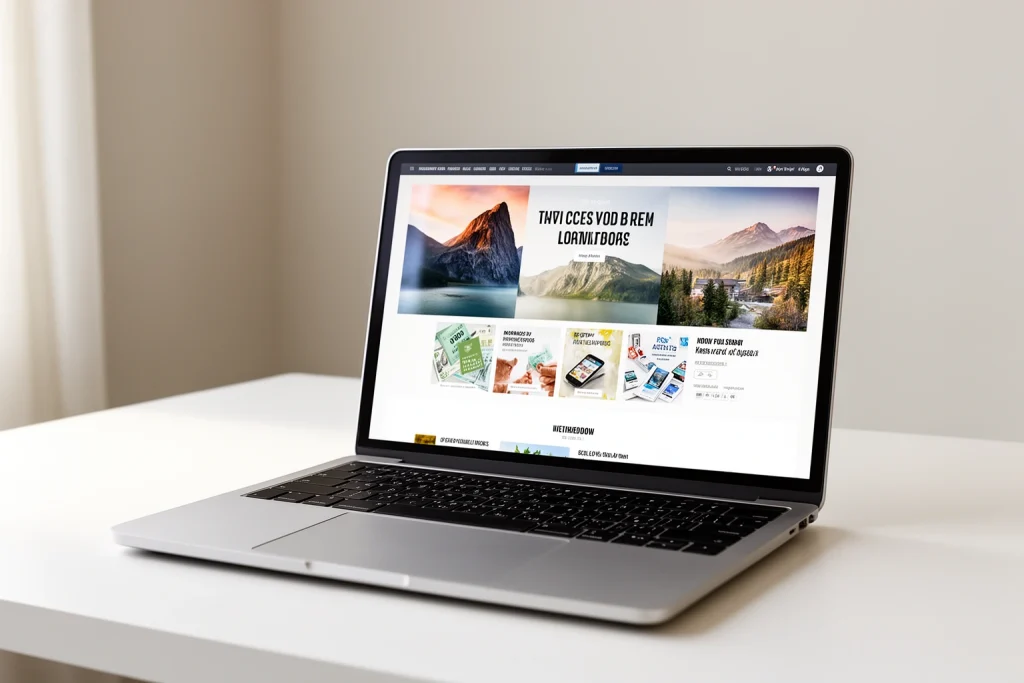 Multi topic general content blog with diverse article categories